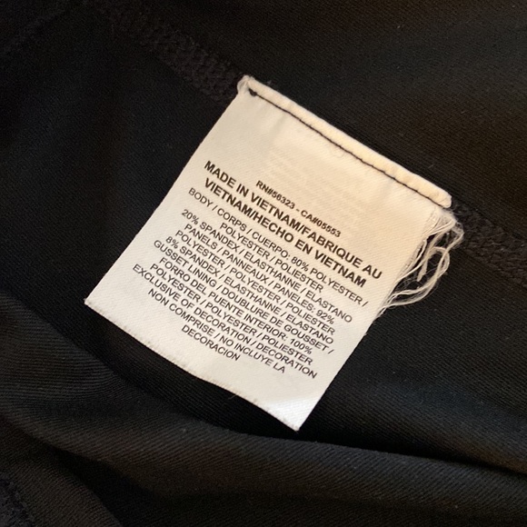 NIKE Pro Training Compression Running Workout Capri Leggings Sz Medium - Picture 7 of 7